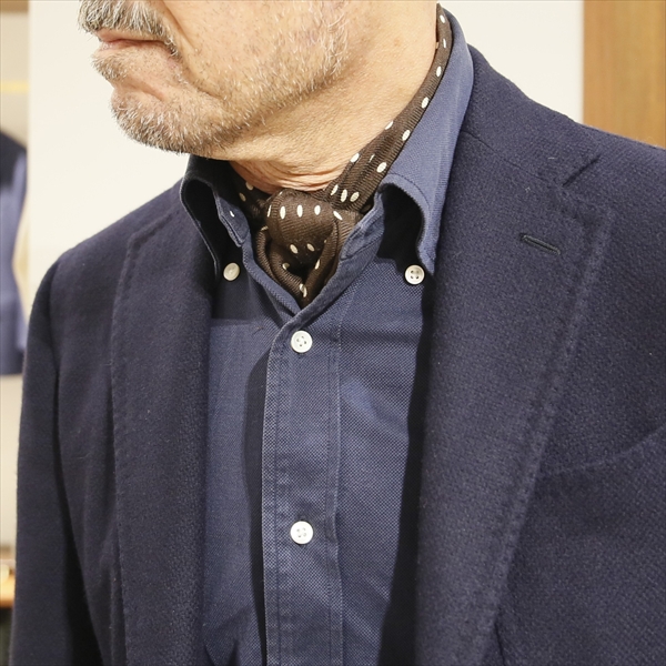 VINCENZO MIOZZA ヴィンセンツォ・ミオッツァ カシミヤシルク スカーフ