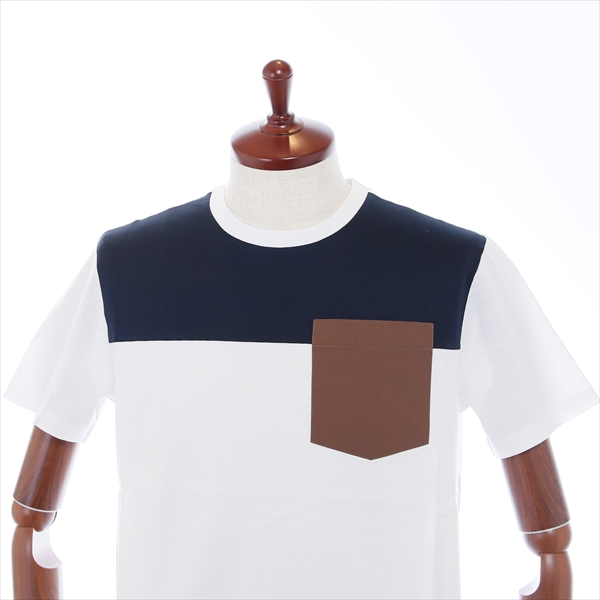 【夏らしい白Tシャツ】Herno フラップ付きポケットTシャツ SMITH'S（スミス）別注ワークポケットTシャツ