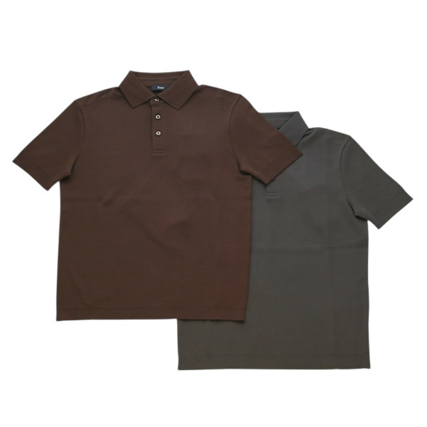 HERNO ヘルノ ニット調ポロシャツ ニットポロ JPL00125U
