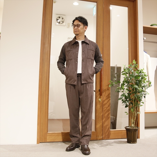 HERNO ヘルノ [秋冬] Resort リゾート セットアップ エコスエード