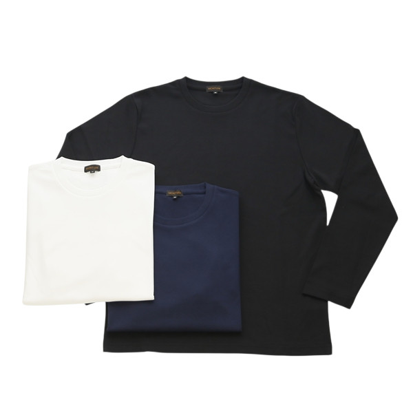 MONTURE モンチュール シルケット ロングスリーブカットソー ロンT MON/TEE LS37