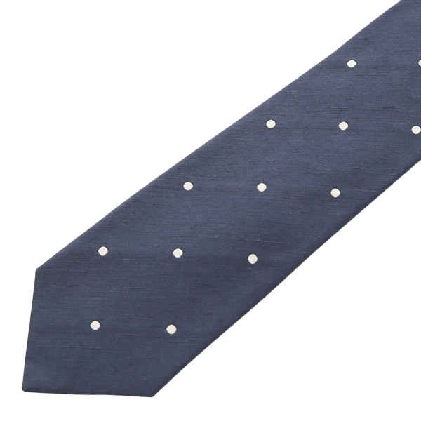 MONTURE モンチュール リネンシルク タイ ネップジャガード ドット