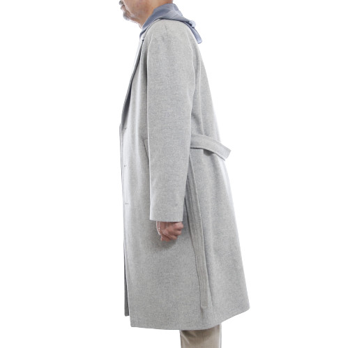 Hevo イーヴォ [秋冬] ウールナイロン シングルベルテッドコート