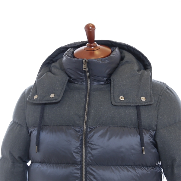 HERNO ヘルノ [秋冬] フランネル ライトナイロン コンビ ダウン