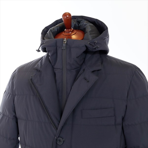 HERNO ヘルノ Laminar [秋冬] フーデッドダウンチェスターコート PI141UL