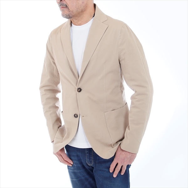 BAGUTTA バグッタ [春夏] ジャケット シアサッカー ストレッチ 2B RICK_GL1