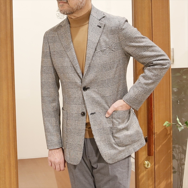 Finjack フィンジャック [秋冬] ジャケット グレンチェック ウール