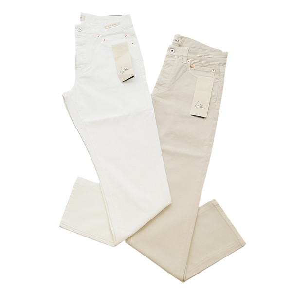 YCHAI イカイ 製品染め コットンパンツ ストレッチ エドモンド EDMUNDO YPU006N 1DS0008TON